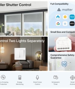 TP-Link Tapo S112 Smart Switch Module 2.4GHz, 802.11b/g/n, Bluetooth, Tapo app, Wi-Fi kontrola, Timer/Schedule postavke, Amazon Alexa/Google Assistant