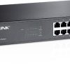 TP-Link TL-SG1016D, 16-port GbE switch, metalno