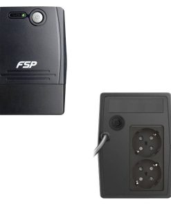 Fortron Source UPS FP 600VA/360W, Line-interactive, 2×Schuko, 1×7Ah
