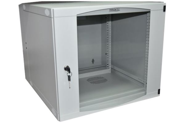 NaviaTec zidni mrežni ormar 12U 540 x 600mm, jednodjelni, EW serija, rastavljen