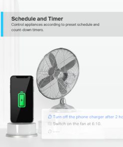 TP-Link Tapo Smart WiFi Plug, 2.4GHz, 802.11b/g/n, BT4.2, Tapo app, kontrola potrošnje energije, Timer/Schedule postavke, Glasovna kotrola Amazon Alexa/Google Assistant