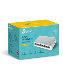 TP-Link 8-port mini Desktop preklopnik (Switch), 8×10/100M RJ45 ports, plastično kućište