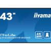 IIYAMA 43" LH4360UHS-B2AG 4K UHD (3840x2160) VA Signage 24/7, 500cd/m2, 4000:1, Android OS, E-Share, iiSignage2