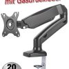 Transmedia full-motion Desk Bracket for LCD monitor 13“ - 27“