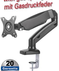 Transmedia full-motion Desk Bracket for LCD monitor 13“ - 27“
