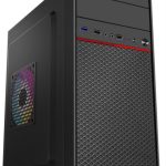 NaviaTec S170-10 Mini Tower mATX PC Case 2x USB2.0, 1x USB3.0, No PSU