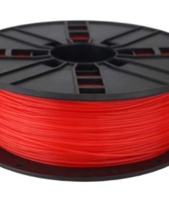 Gembird PLA filament for 3D printer, Fluorescent Red, 1.75 mm, 1 kg