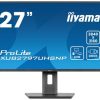 IIYAMA 27" XUB2797UHSNP-B1 4K UHD (3840×2160) IPS, Pivot, 4ms, 1300:1, 350cd/m2, HDMI/DP, USB-C Dock (96W, LAN), 3×USB3.2, zvučnici, crni