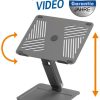 Transmedia Height Adjustable Laptop Stand, 11"-17" up to 5kg