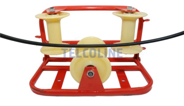 NFO Corner roller for optical cable