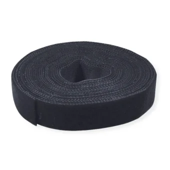 Roline VALUE čičak traka za kablove, širina 10mm, 25m, crna