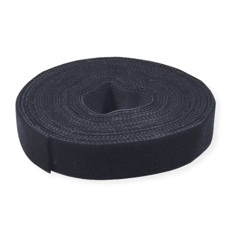 Roline VALUE čičak traka za kablove, širina 10mm, 25m, crna