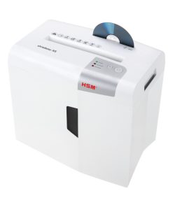 HSM shredstar X5 uništavač dokumenata + CD medija, trakasti i poprečni rez, 4.5×30mm, razina sigurnosti E-2/F-1/O-1/P-4/T-2, kapacitet 18l