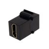 Roline VALUE HDMI Keystone Modul, HDMI F/F, crni