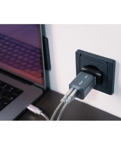 Verbatim GNC-35 GaN zidni punjač 35W, 1×USB-C PD 35W / 1×USB-A QC3.0