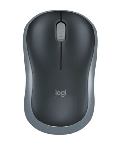 Logitech M185 bežični optički miš, USB, sivi (910-002238)