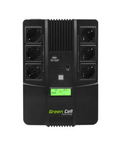 Green Cell UPS (UPS07) AiO 800VA/480W, Line Interactive AVR, LCD