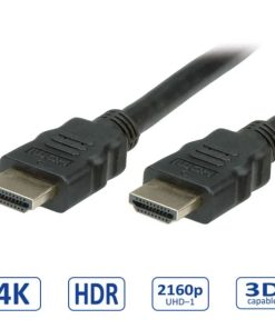 STANDARD HDMI Ultra HD kabel sa mrežom, M/M, v2.0, crni, 1.0m