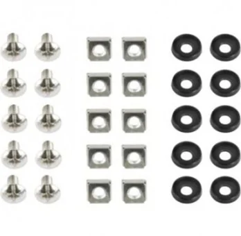 Gembird 19'' rack mounting set (bolt, nut, washer), 10 pcs set
