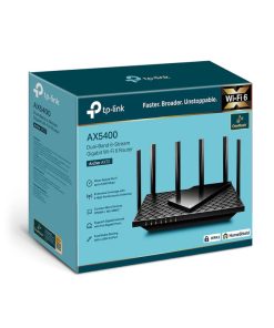 TP-Link AX5400 Archer AX72 bežični usmjerivač (Dual-Band Router Wi-Fi 6) 574Mbps/4804Mbps (2.4GHz/5GHz), CPU 1.0GHz, 802.11ax/ac/n/a/b/g, 1×G-WAN, 4×G-LAN, USB3.0, 6×fiksne antene