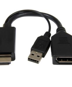 Gembird Active 4K HDMI to DisplayPort adapter, black