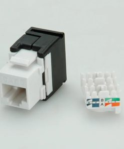 Roline VALUE RJ45 Keystone konektor Cat.6/Class E, UTP (tool-free), bijeli