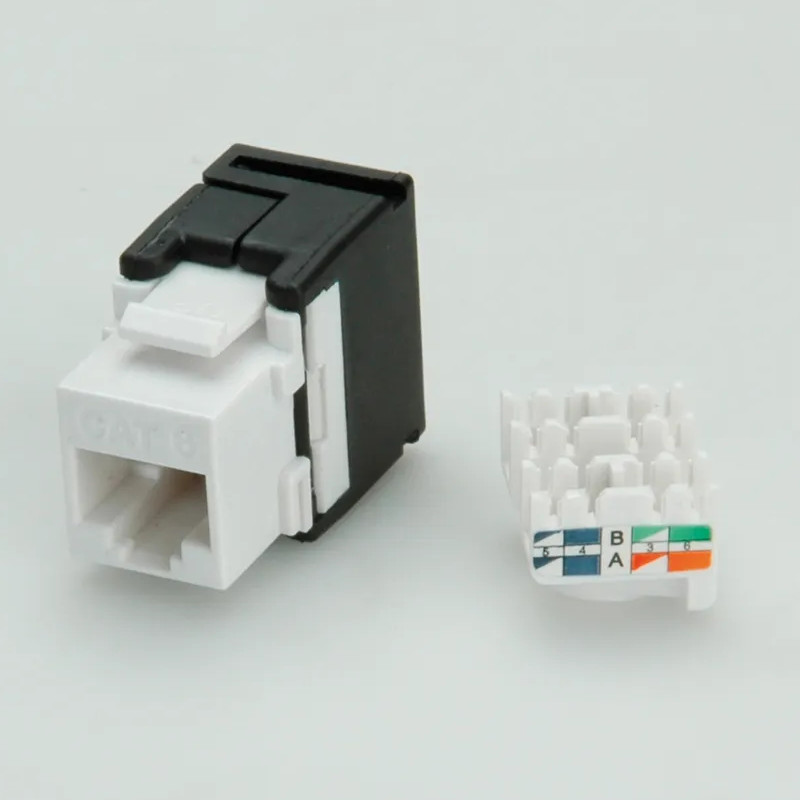 Roline VALUE RJ45 Keystone konektor Cat.6/Class E, UTP (tool-free), bijeli