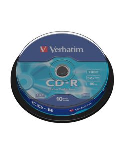 CD-R Verbatim 700MB 52× DataLife/Extra Protection 10 pack spindle