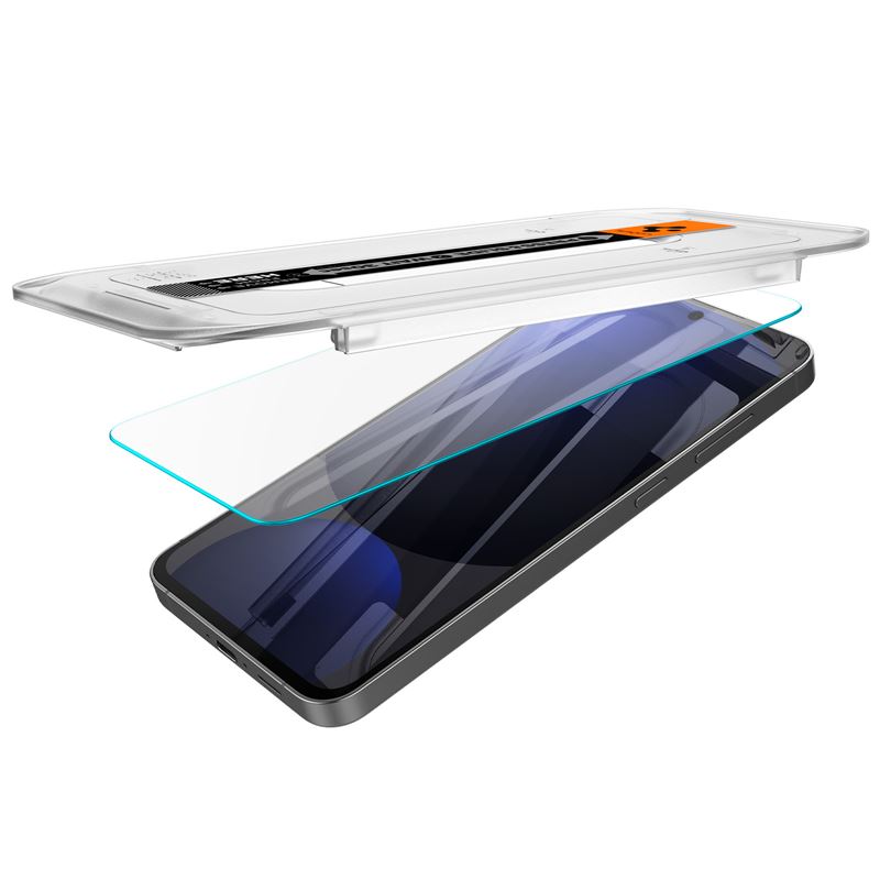 Spigen Glass tR EZ Fit 2 Pack, transparency - Samsung Galaxy A56 5G/S24 FE (AGL08729)