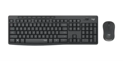 Logitech MK295 Silent Wireless Keyboard Mouse Combo, DE
