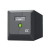 Green Cell UPS (UPSLP700) 1000VA/700W, Pure sine wave, Line Interactive AVR, PowerProof with LCD