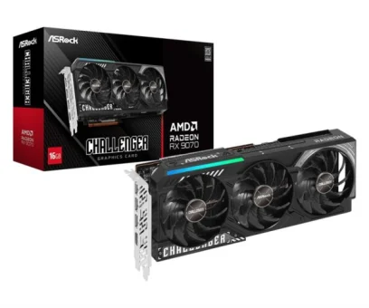 Asrock Radeon RX 9070 Challenger 16GB, 16GB GDDR6