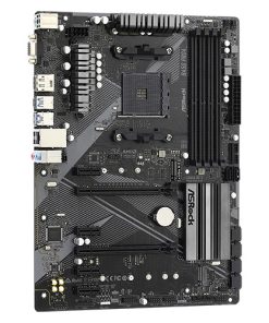 ASRock MB B450 PRO4 R2.0, S.AM4, 4xDDR4/3200, PCIe 3.0, G-LAN, USB-C, VGA/HDMI/DP, ATX
