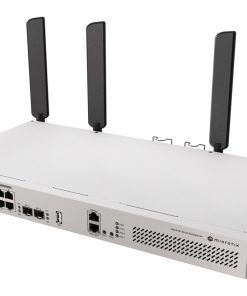 Mikrotik Cloud Router Switch CRS418-8P-8G-2S+5axQ2axQ-RM, 17xG-LAN (8x PoE-out), 2x10G SFP+, IPQ-8072A, RouterOS v7, 1U rackmount