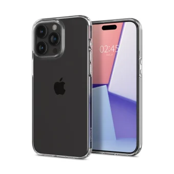 Spigen Liquid Crystal, zaštitna maska za telefon, prozirna - iPhone 15 Pro Max (ACS06557)