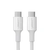 UGREEN kabel, Type C 2.0 (M) na Type C 2.0 (M), 5A, bijeli, 1m
