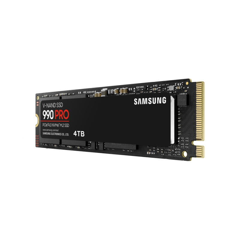 Samsung 990 Pro 4TB NVMe PCIe 4.0 M.2 SSD, R/W: 7450/6900 MB/s (MZ-V9P4T0BW)