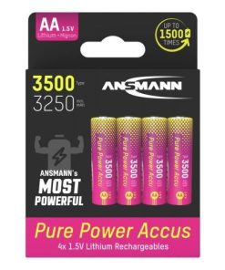 Ansmann Pure Power Li-Ion battery AA HR6 type 3500 (min. 3250 mAh)