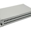 NFO Patch Panel 2U 19" - 48x SC Simplex LC Duplex, Slide-out on rails, 2 trays