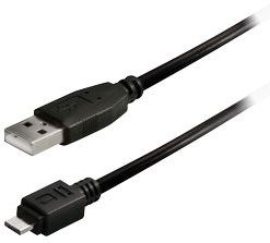 Transmedia USB typeA plug-Micro USB type A 0,2m
