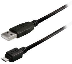 Transmedia USB typeA plug-Micro USB type A 0,2m