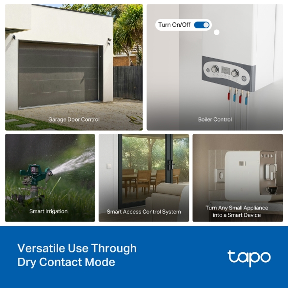 TP-Link Tapo S110E Smart Switch Module 2.4GHz, 802.11b/g/n, Bluetooth, Tapo app, Wi-Fi kontrola, Timer/Schedule postavke, Amazon Alexa/Google Assistant