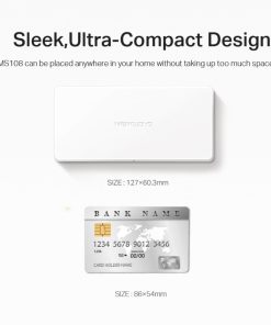 Mercusys 8-port mini Desktop preklopnik (Switch), 8×10/100M RJ45 ports, plastično kućište