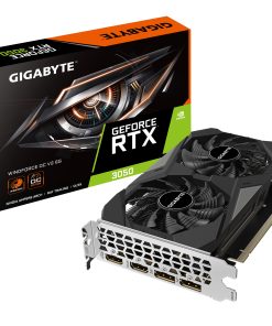 Gigabyte GeForce RTX 3050 Windforce OC 6GB GDDR6/96-bit, PCIe 4.0, 2xHDMI/2xDP