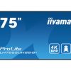 IIYAMA 75" LH7565UHSB-B1 4K UHD (3840x2160) IPS Siganhe 24/7, 800 cd/m2, 1200:1, Android OS, E-Share, iiSignage2