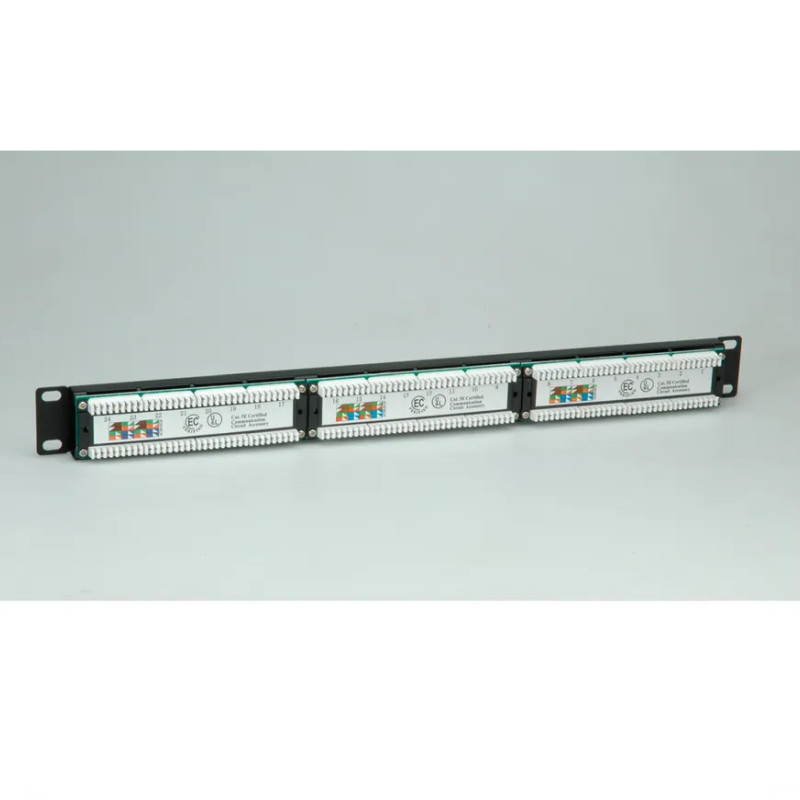 Roline VALUE Cat.5e/Class D 19" Patch Panel 24-porta UTP, crni