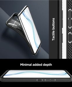 Spigen Liquid Air, zaštitna maska za telefon, crna - Samsung Galaxy A54 5G (ACS05885)