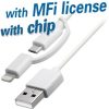Transmedia Connecting Cable for iPhone, iPad, iPod, Smartphone and Tablets