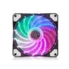 NaviaTec PC Case Fan 120mm, Colorful LED