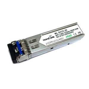 MaxLink 1.25G SFP Optical module, (LC, SM) - 20km